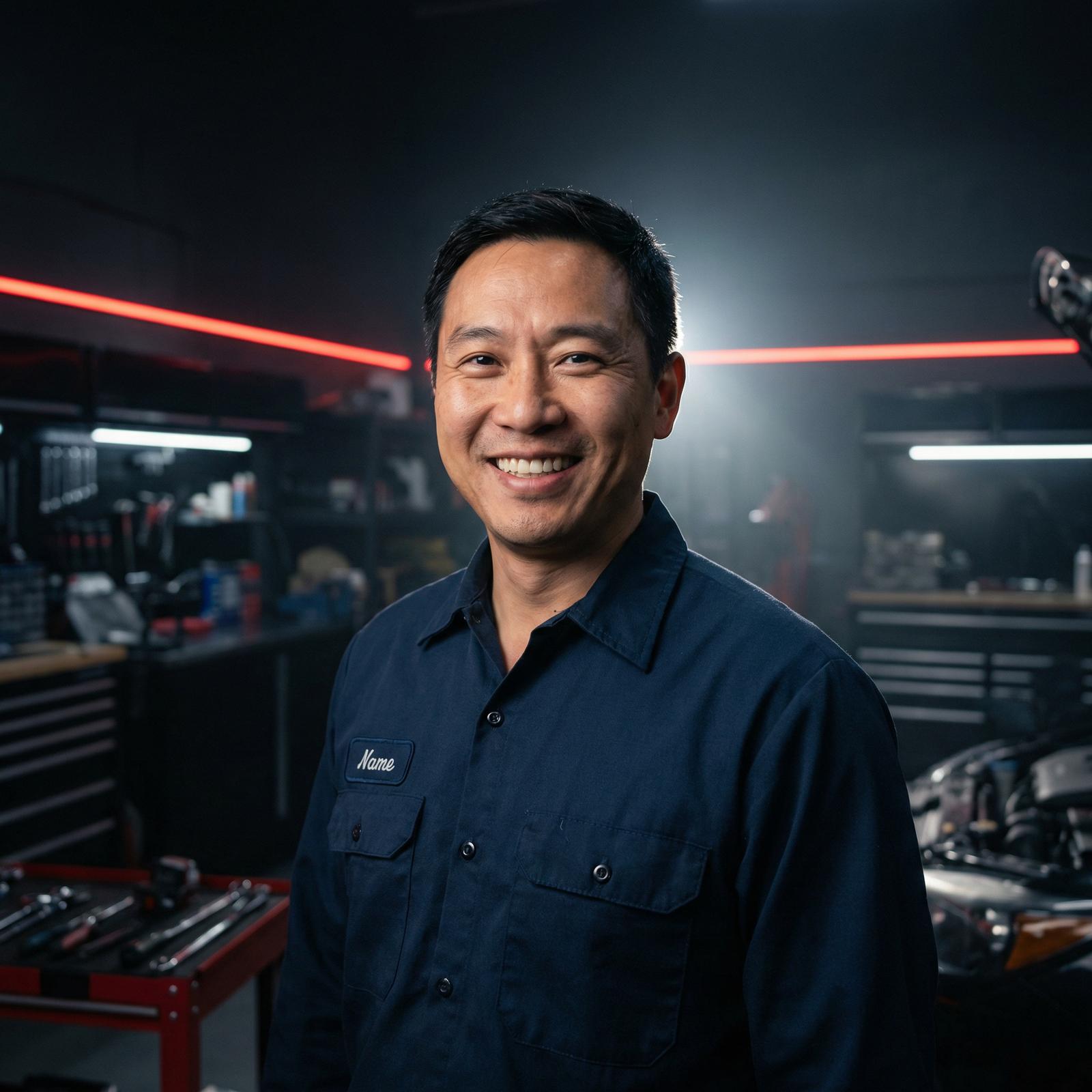 色虎首席改装技师